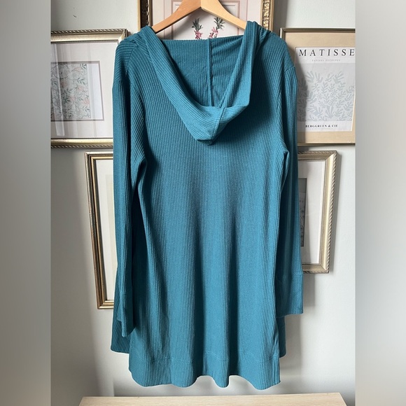 Athleta Harmony Wrap Hooded Long Sleeve Cardigan Medium - Picture 6 of 12